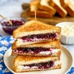 Blackberry Goat Cheese Grilled Cheese Recipe