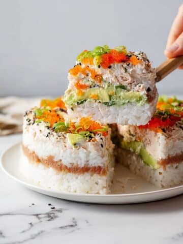 Spicy Crab Sushi Bundt Cake Recipe