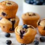 Blueberry Cottage Cheese Muffins Recipe