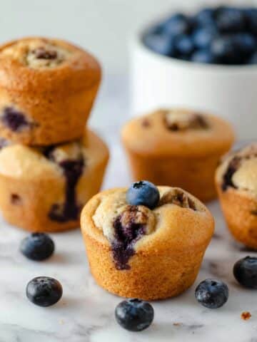 Blueberry Cottage Cheese Muffins Recipe