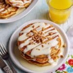 Cinnamon Roll Pancakes Recipe