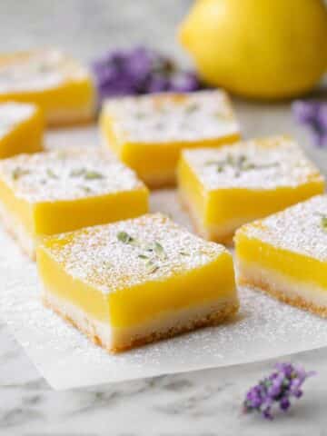 Lavender Lemon Bars Recipe