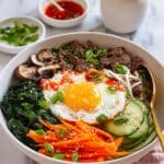 Sweet and Savory Beef Bibimbap (Korean Rice Bowl) Recipe