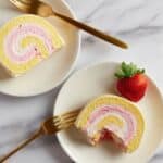 Strawberry Swiss Roll Recipe