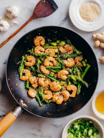 Honey Garlic Shrimp Stir Fry Recipe