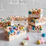 Lucky Charms Bars with White Chocolate Coating Recipe