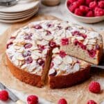 Raspberry Almond Cake Recipe