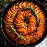 Rosemary Garlic Sweet Potato Bake Recipe