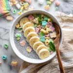 Cereal Milk Chia Pudding with Lucky Charms Crumbs Recipe