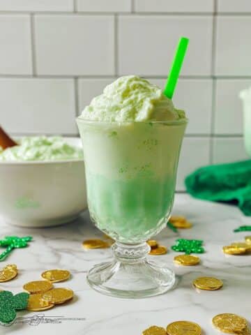 St. Patrick’s Day Green Sherbet Punch Recipe