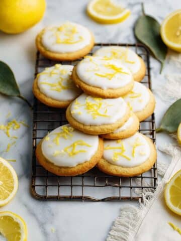 Glazed Lemon Cookies Recipe