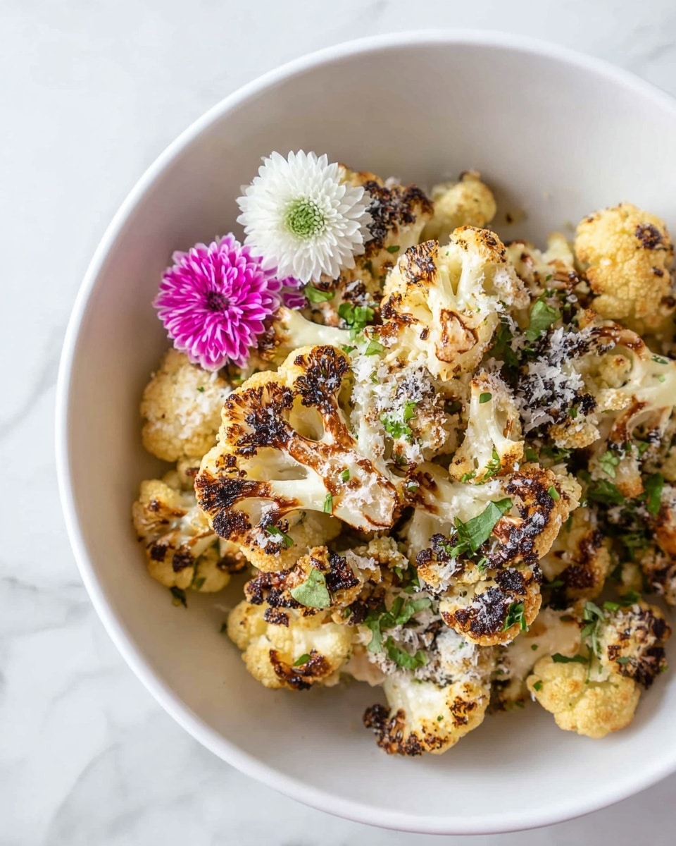 Easy Low Carb Parmesan Roasted Cauliflower – Crispy & Flavorful
