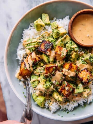 Spicy Chipotle Honey Salmon Bowls Recipe