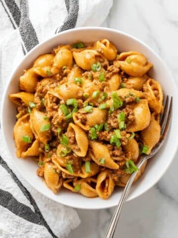 One Pot Cheeseburger Pasta Recipe
