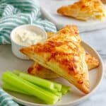 Buffalo Chicken Puff Pastry Pockets Recipe