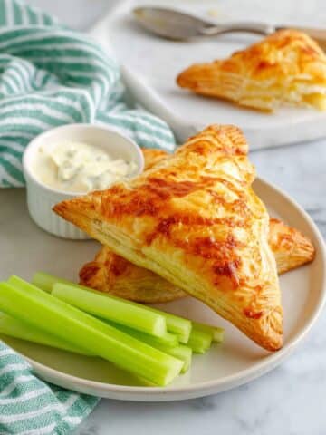 Buffalo Chicken Puff Pastry Pockets Recipe