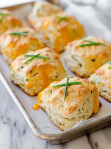 Cheddar and Chive Savory Scones Recipe