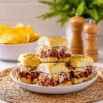 Easy BBQ Chicken Sliders Recipe