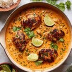 One Pan Saucy Coconut Chicken Recipe