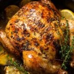 Lemon Garlic Slow Cooker Roast Chicken Recipe