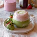 Iced Strawberry Matcha Latte Recipe