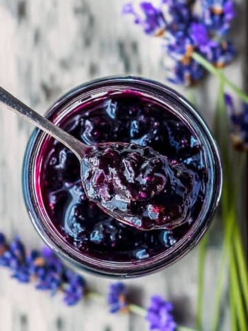 Blueberry and Lavender Jam Recipe