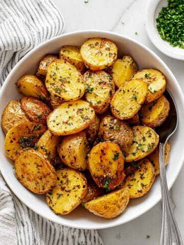 Garlic Herb Roasted Potatoes Recipe