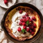 Smashed Raspberry Dutch Baby Recipe