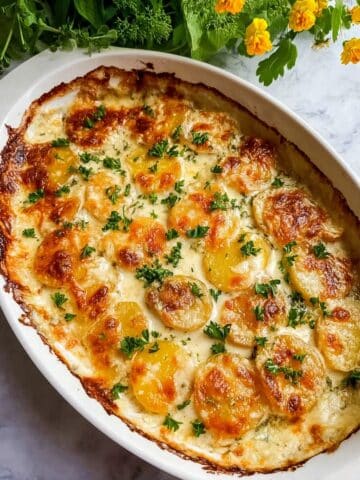 Leek, Carrot, and Potato Au Gratin Recipe