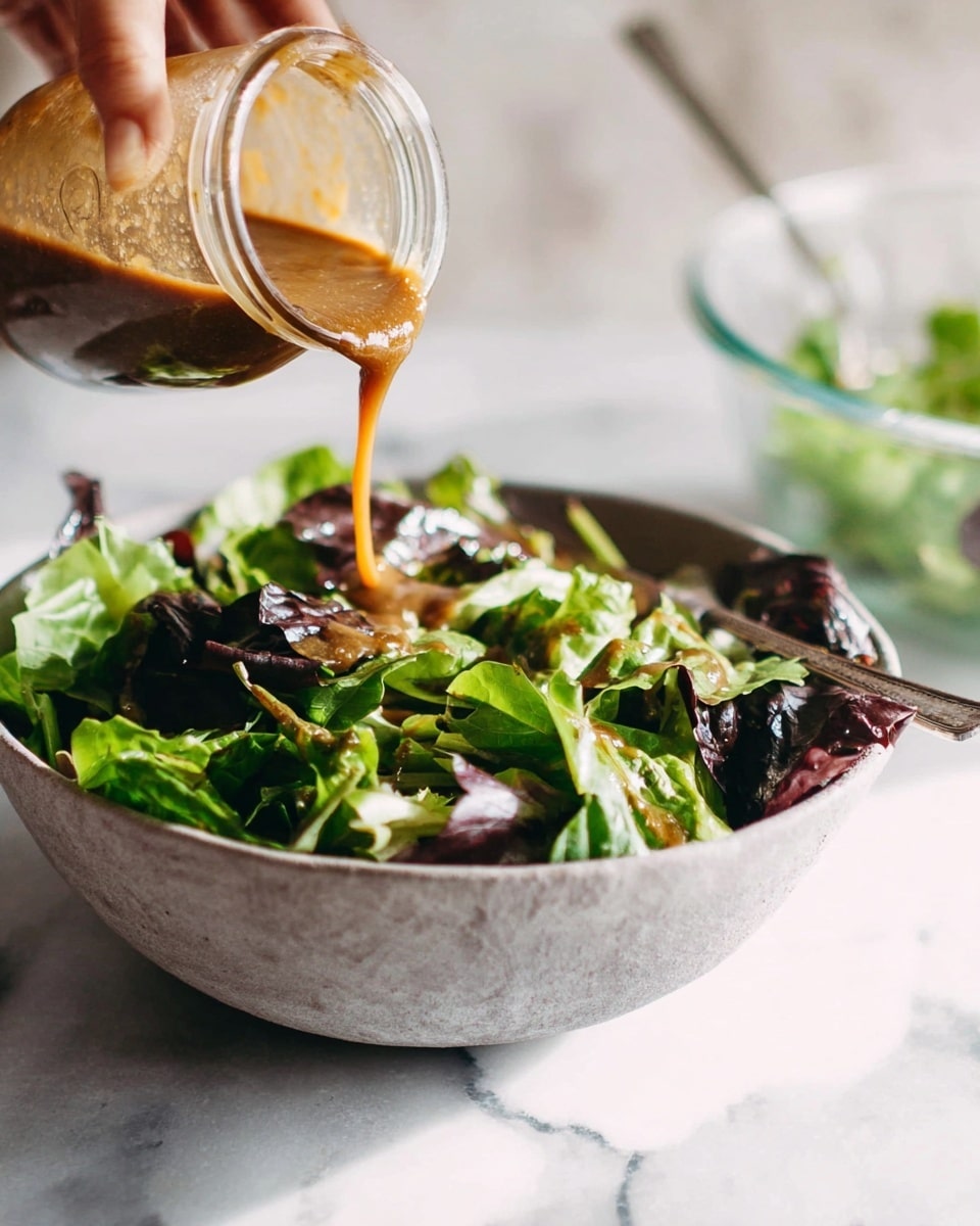 A close-up of a salad in a bowl showing different types of leafy greens in two visible layers; the bottom layer is fresh spinach leaves in bright green with smooth texture and soft edges, while the top layer is a mix of darker red and green lettuce leaves with a slightly rough and crinkled texture, sprinkled lightly with coarse salt crystals. A white and gold fork rests partially in the bowl on the right side, all placed on a white marbled surface. photo taken with an iphone --ar 4:5 --v 7