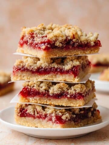 Old World Raspberry Bars Recipe