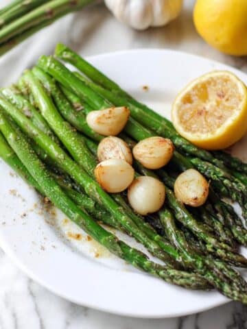 Lemon Garlic Asparagus Recipe