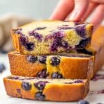 Almond Flour Blueberry Bread (Gluten-Free, Dairy-Free) Recipe