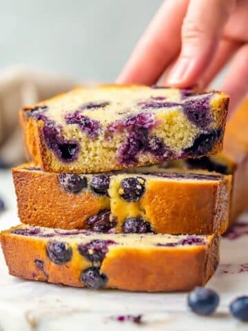 Almond Flour Blueberry Bread (Gluten-Free, Dairy-Free) Recipe