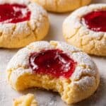 Raspberry Curd Lemon Cookies (Gluten-Free) Recipe