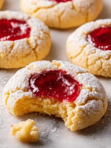 Raspberry Curd Lemon Cookies (Gluten-Free) Recipe