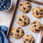 Chewy Blueberry Oatmeal Cookies Recipe