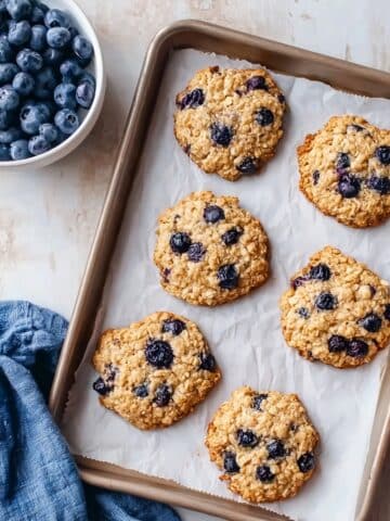 Chewy Blueberry Oatmeal Cookies Recipe