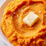 Creamy Mashed Butternut Squash and Sweet Potatoes with Honey, Cinnamon, and Orange Zest Recipe