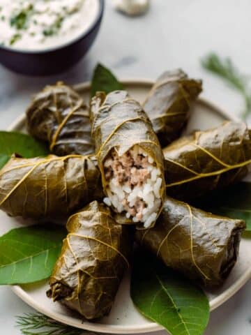 Dolma (Stuffed Grape Leaves) Recipe