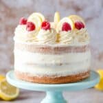 Lemon Cake with Cream Cheese Frosting Recipe