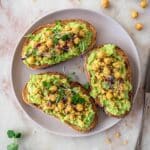 High Protein Vegan Avocado Toast Recipe