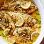 Garlic Butter Oven Baked Tilapia Recipe