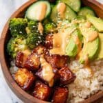 Crispy Bang Bang Salmon Bites Bowls Recipe
