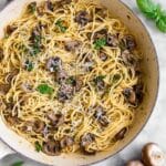 Garlic Butter Mushroom Pasta Recipe