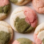 30-Minute Strawberry Matcha Neapolitan Cookies Recipe