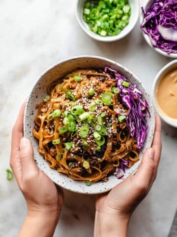 Thai Peanut Noodles with Chicken Recipe