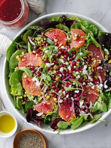 Blood Orange Pistachio Salad with Feta Recipe