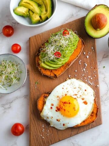 Savory Sweet Potato Toast (Gluten-Free, Dairy-Free) Recipe