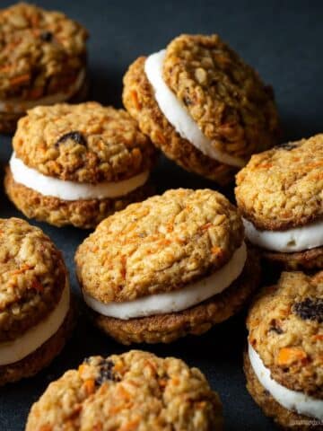 Carrot Cake Cookies with Cream Cheese Frosting Recipe